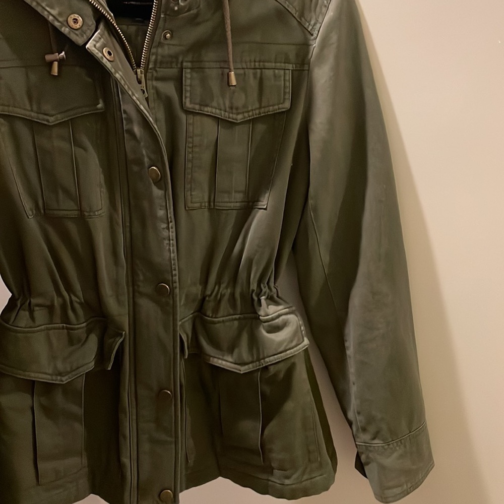 Women’s Lucky Brand 🍀 Army Green Jacket Size M